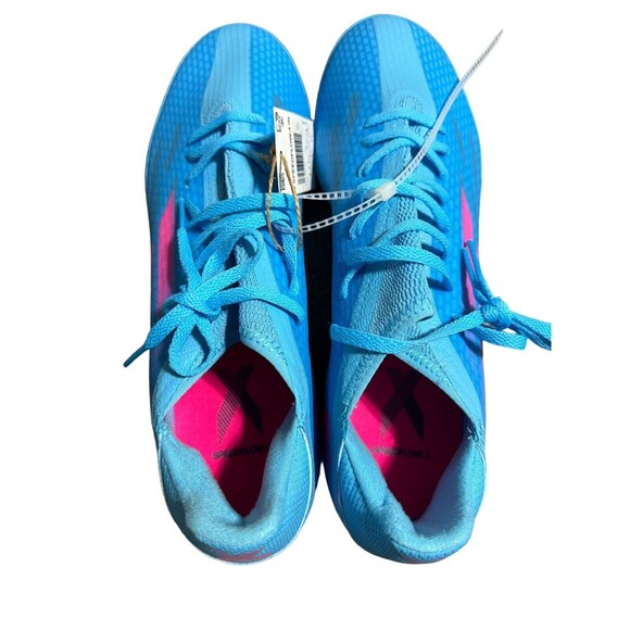 Men Adidas X Speed flow.3 tF Size 11.5 Brand New Adidas Blue Soccer Indoor Cleat - Picture 11 of 11